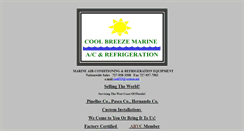 Desktop Screenshot of coolbreezemarineac.com